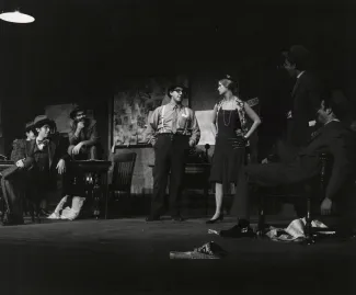 Mermaid Players, "The Front Page," 1972