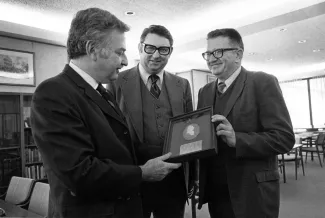 John Kemeny, Priestley Award, 1976