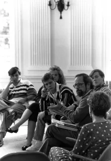 Cyril W. Dwiggins teaching, 1989