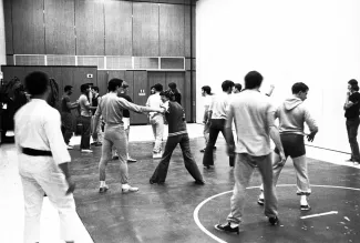 Self-defense clinic, 1974