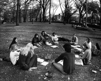 Spanish class, c.1970