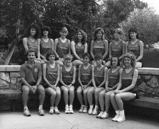 Women's Cross Country Team, 1989