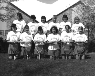 Women's Tennis Team, 1991