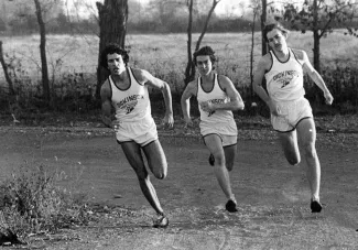 Rounding a bend, c.1980