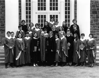 Chapel Choir, 1976