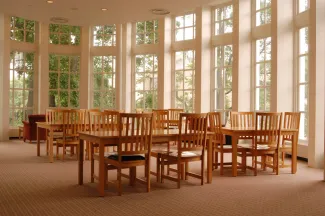 Waidner-Spahr Library Rabinowitz reading area, 2004