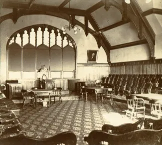 Belles Lettres Society Hall, c.1900