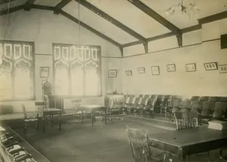 Belles Lettres Society Hall, c.1905