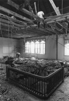 Denny Hall renovations, 1983