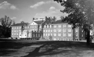 Drayer Hall, 1952