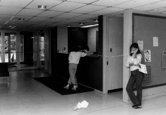 HUB Information Desk, 1984