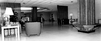 Holland Union Building upper level, c.1975