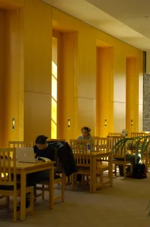 Waidner-Spahr Library Blumberg reading area, 2006