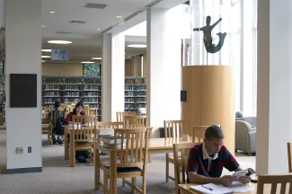 Waidner-Spahr Library study area, 2006