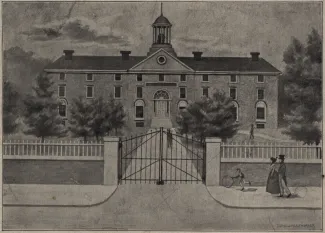 West College, c.1875