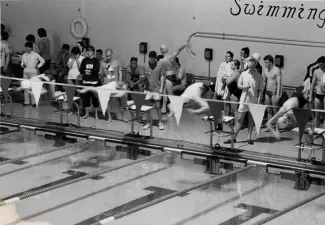 Men's and Women's Swimming, c.1985