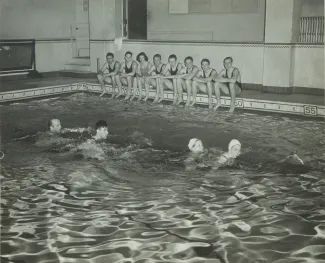 Men's and Women's Swimming, c.1940