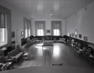 Metzger Hall interior, c.1940