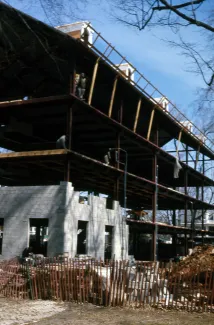 East College reconstruction, 1970