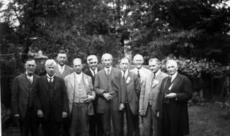 Class of 1887 reunion, 1927