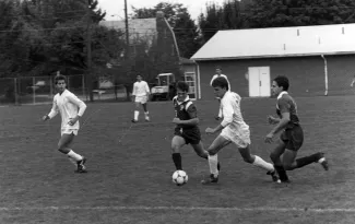 Men's Soccer game, 1988