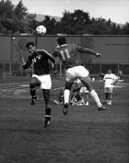 Men's Soccer game, 1989