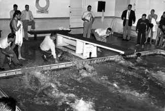 Men's Swim Team, 1949