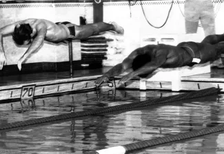 Two Swimmers, 1979