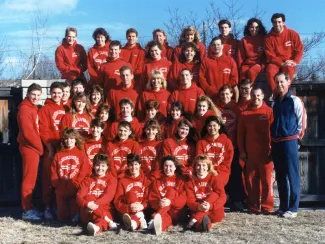 Men's and Women's Swimming, 1989