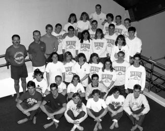 Men's and Women's Swimming, 1991