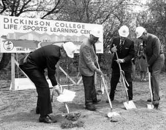 Kline Center groundbreaking ceremony, 1979