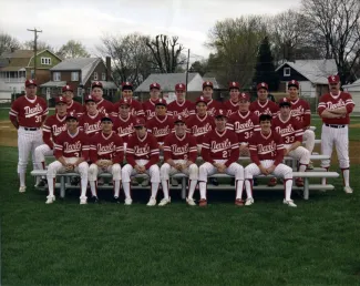 Baseball team, 1988