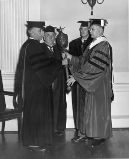 Presentation of the Mace, 1951