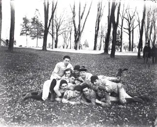 Prep School Football Team, c.1890