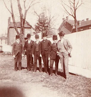 Prep School seniors, 1902