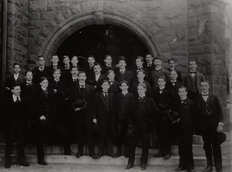 Prep School Gamma Epsilon Literary Society, c.1895