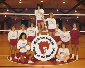 Volleyball Team, c.1985