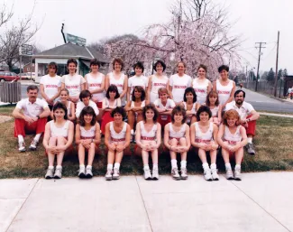 Women's Track Team, 1986