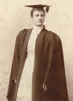 Lulu F. Allabach, 1895