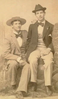 Carlyle D. Pickens and George Sleeman Keerl, c.1893