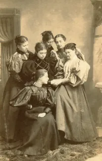 Group of Female Students, 1897