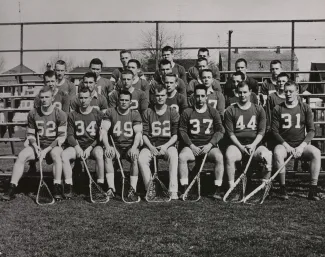 Men's Lacrosse Team, 1958