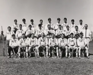 Men's Lacrosse Team, 1967