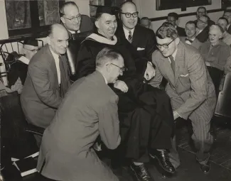 Benjamin D. James Chairing Ceremony, 1956