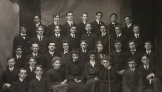 Prep School seniors, 1903