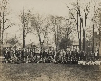 Prep School students, 1909