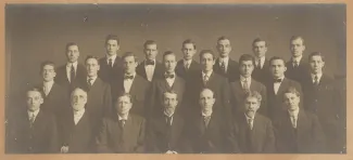 Dickinson students and faculty, c.1900