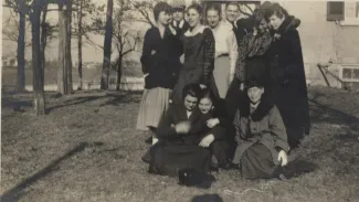 Dickinson students, 1916