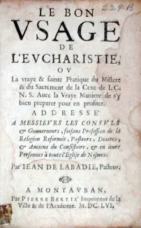 Le Bon Vsage De L'Evcharistie