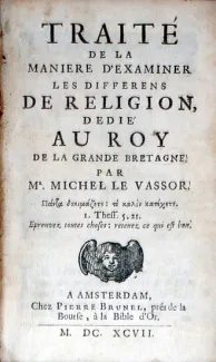 Traité De La Maniere D'Examiner Les Differens De Religion